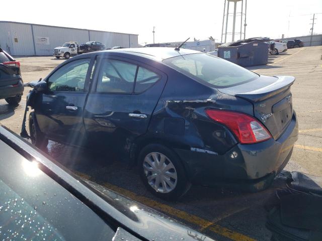 3N1CN7AP8HL814739 - 2017 NISSAN VERSA S BLUE photo 2