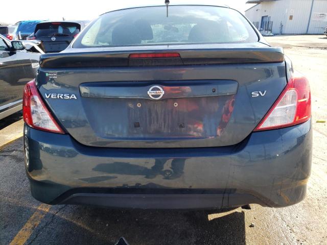 3N1CN7AP8HL814739 - 2017 NISSAN VERSA S BLUE photo 6