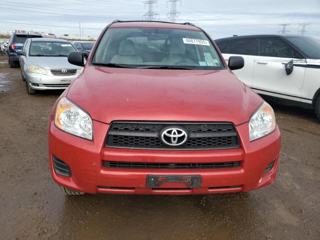 2T3BF33VX9W017249 - 2009 TOYOTA RAV4 RED photo 5