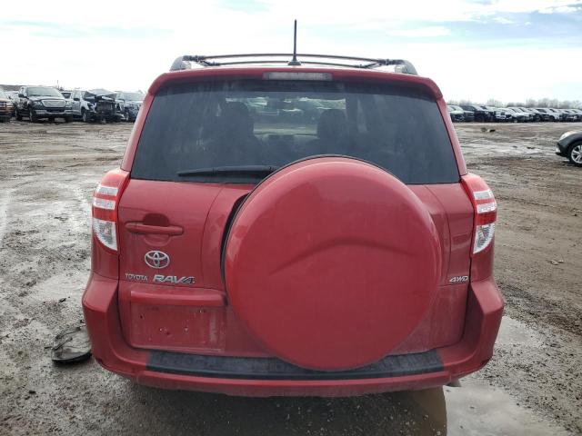 2T3BF33VX9W017249 - 2009 TOYOTA RAV4 RED photo 6