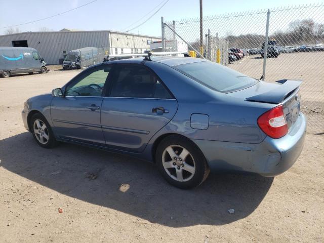 4T1BE32K23U786936 - 2003 TOYOTA CAMRY LE BLUE photo 2