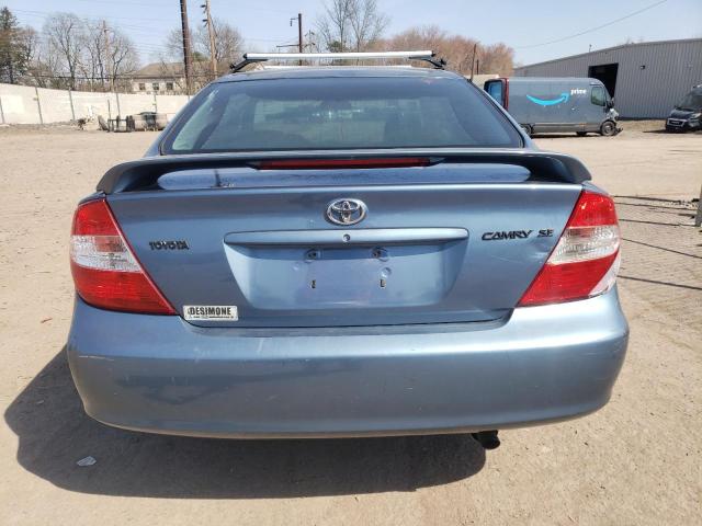 4T1BE32K23U786936 - 2003 TOYOTA CAMRY LE BLUE photo 6