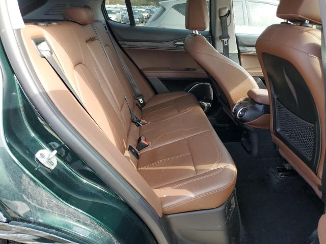 ZASPAKBNXM7D17157 - 2021 ALFA ROMEO STELVIO TI Կանաչ լուսանկար 10