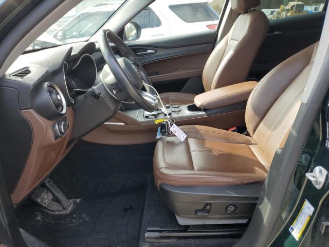 ZASPAKBNXM7D17157 - 2021 ALFA ROMEO STELVIO TI Կանաչ լուսանկար 7
