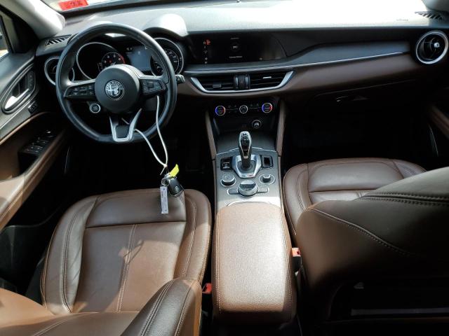 ZASPAKBNXM7D17157 - 2021 ALFA ROMEO STELVIO TI Կանաչ լուսանկար 8