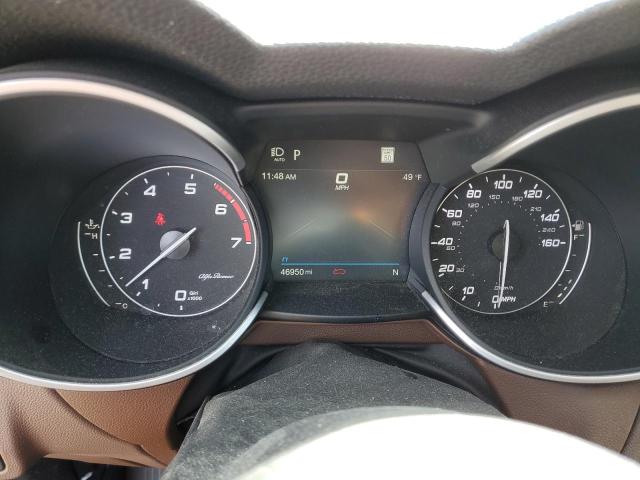 ZASPAKBNXM7D17157 - 2021 ALFA ROMEO STELVIO TI Կանաչ լուսանկար 9