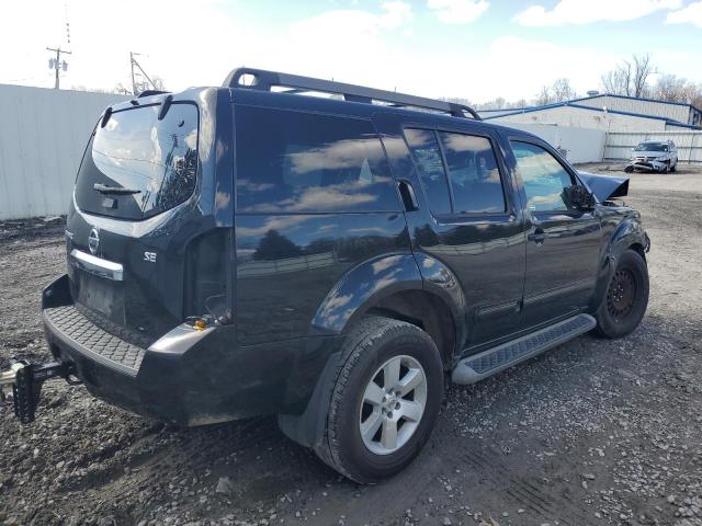 5N1AR18B98C662414 - 2008 NISSAN PATHFINDER S BLACK photo 3