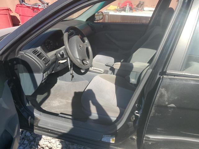 2HGES16355H583564 - 2005 HONDA CIVIC DX VP შავი ფოტო 7