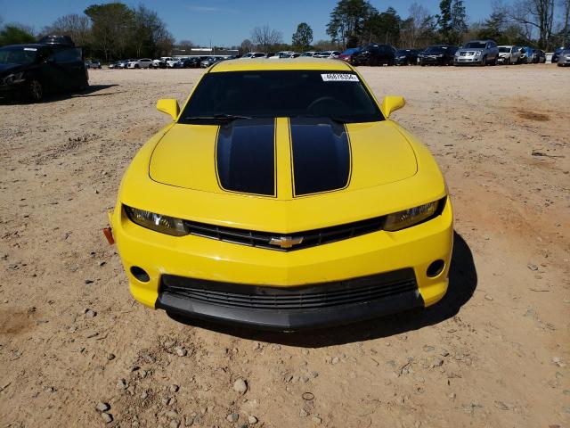 2G1FB1E35F9307524 - 2015 CHEVROLET CAMARO LS YELLOW photo 5
