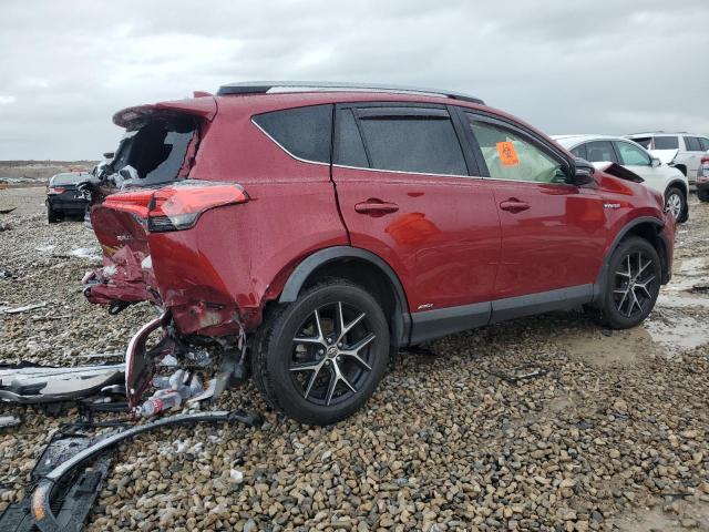 JTMJJREV2JD248397 - 2018 TOYOTA RAV4 HV SE RED photo 3