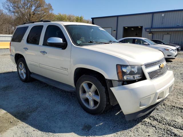 1GNSCCE0XDR340503 - 2013 CHEVROLET TAHOE C1500 LTZ WHITE photo 4