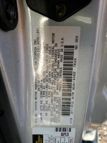 5TETX22N76Z225053 - 2006 TOYOTA TACOMA ACCESS CAB თეთრი ფოტო 12