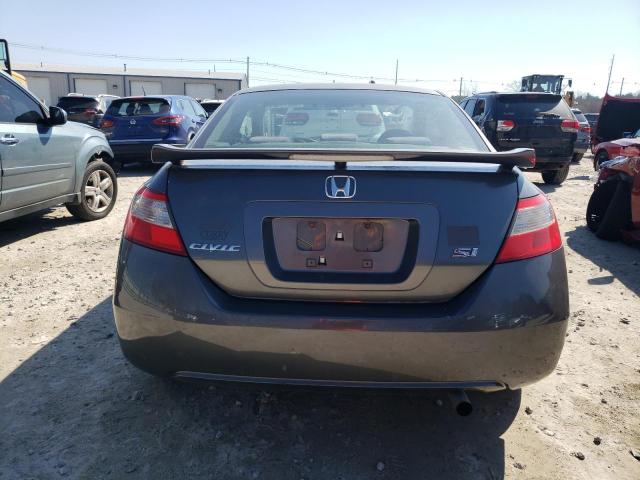 2HGFG21599H702548 - 2009 HONDA CIVIC SI GRAY photo 6