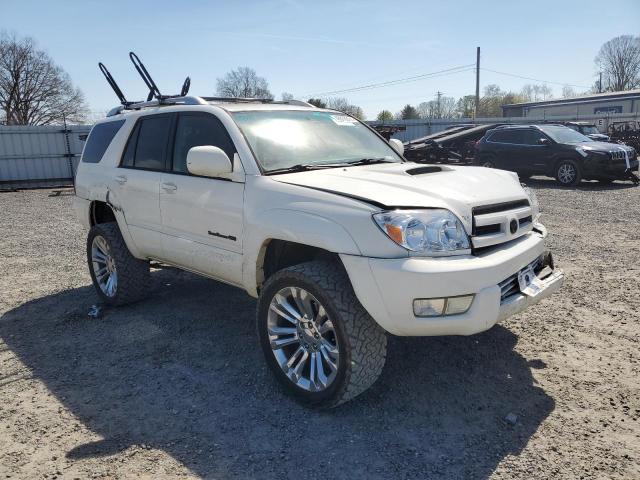 JTEBU14R650073081 - 2005 TOYOTA 4RUNNER SR5 WHITE photo 4