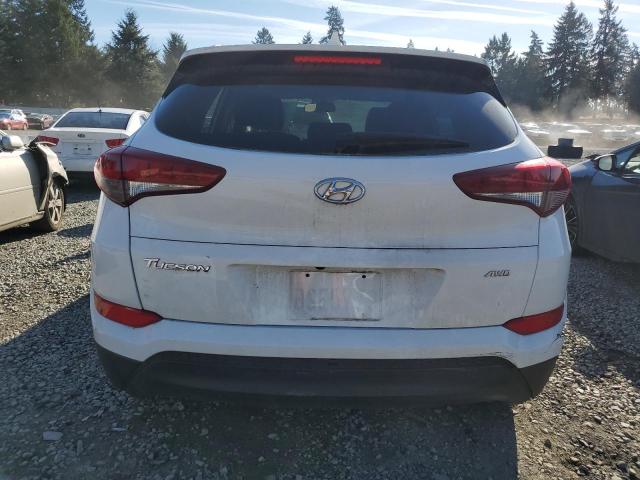 KM8J3CA40JU702954 - 2018 HYUNDAI TUCSON SEL WHITE photo 6