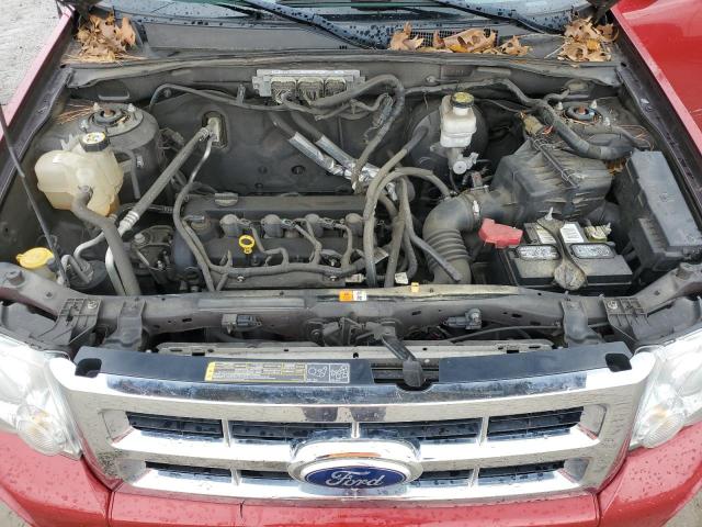 1FMCU0D78BKA85844 - 2011 FORD ESCAPE XLT RED photo 11