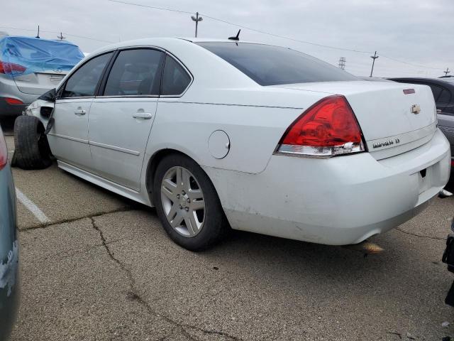 2G1WG5E39D1221282 - 2013 CHEVROLET IMPALA LT WHITE photo 2