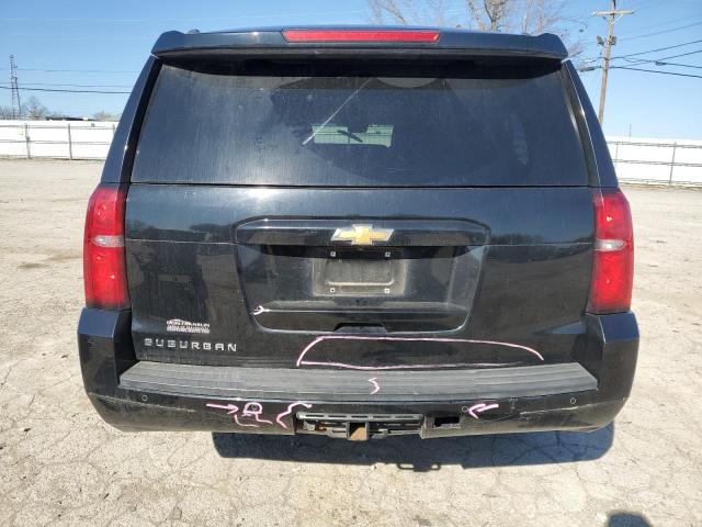 1GNSKHKC8HR211471 - 2017 CHEVROLET SUBURBAN K1500 LT BLACK photo 6