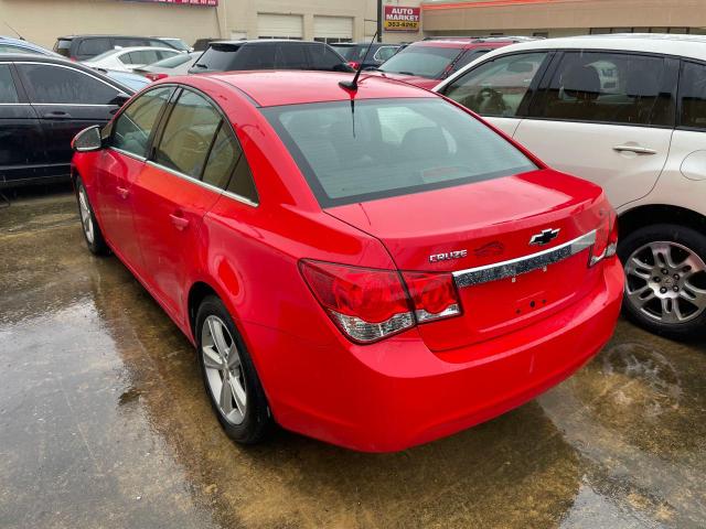 1G1PE5SBXE7339190 - 2014 CHEVROLET CRUZE LT RED photo 3