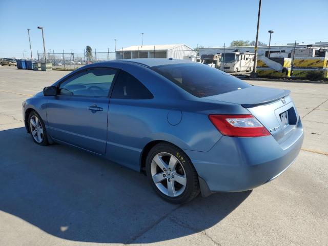 2HGFG12968H538590 - 2008 HONDA CIVIC EXL BLUE photo 2