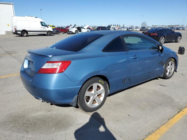 2HGFG12968H538590 - 2008 HONDA CIVIC EXL 蓝色 照片 3