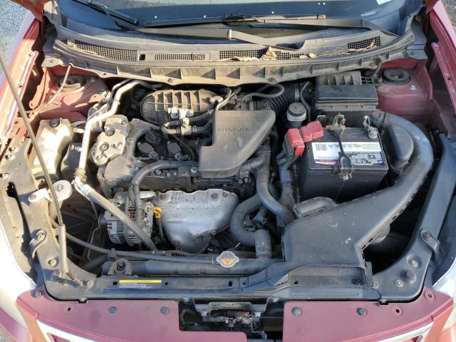 JN8AS5MV5AW141814 - 2010 NISSAN ROGUE S RED photo 11
