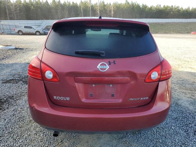 JN8AS5MV5AW141814 - 2010 NISSAN ROGUE S RED photo 6