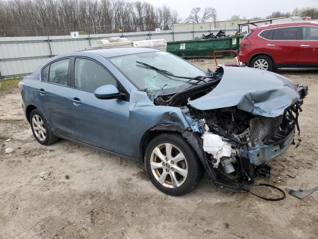 JM1BL1SG4A1273860 - 2010 MAZDA 3 I BLUE photo 4