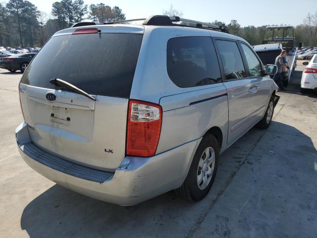 KNDMB233586203147 - 2008 KIA SEDONA EX SILVER photo 3