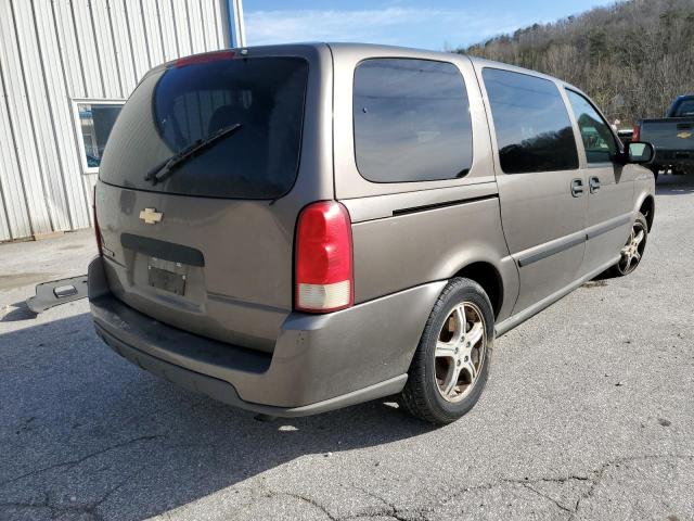 1GNDV03L85D254233 - 2005 CHEVROLET UPLANDER BROWN photo 3