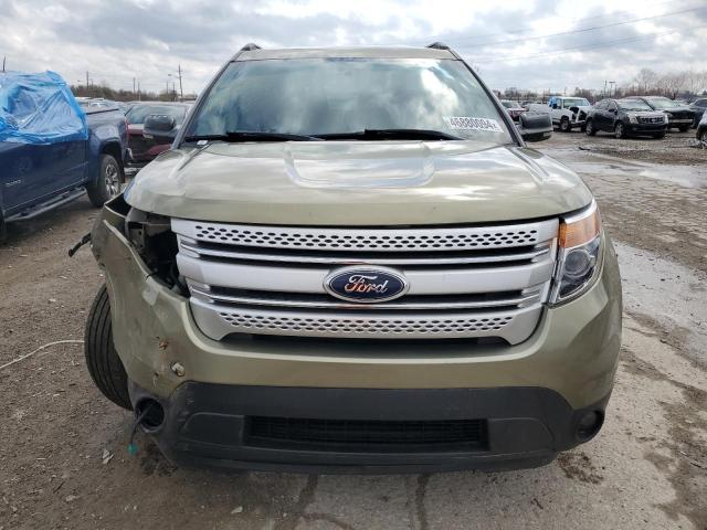 1FMHK8D84CGA81278 - 2012 FORD EXPLORER XLT GREEN photo 5