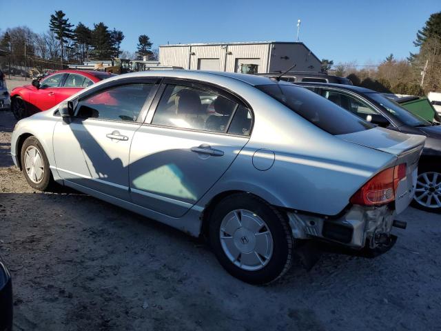 JHMFA36287S031088 - 2007 HONDA CIVIC HYBRID BLUE photo 2