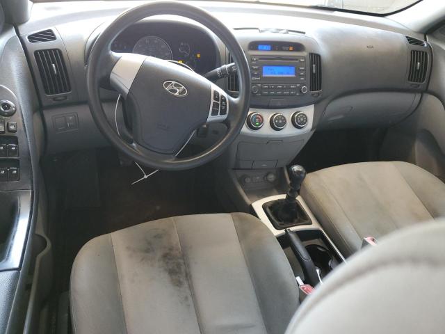 KMHDU46D59U609643 - 2009 HYUNDAI ELANTRA GLS SILVER photo 8