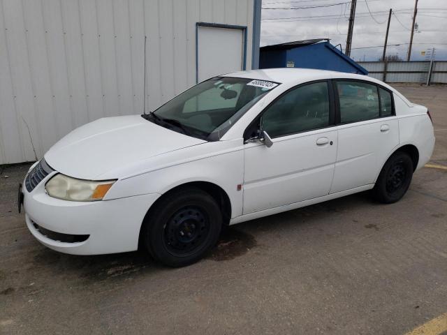 1G8AZ58F57Z210478 - 2007 SATURN ION LEVEL 2 WHITE photo 1