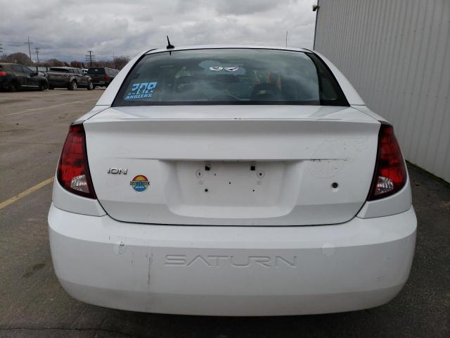 1G8AZ58F57Z210478 - 2007 SATURN ION LEVEL 2 WHITE photo 6
