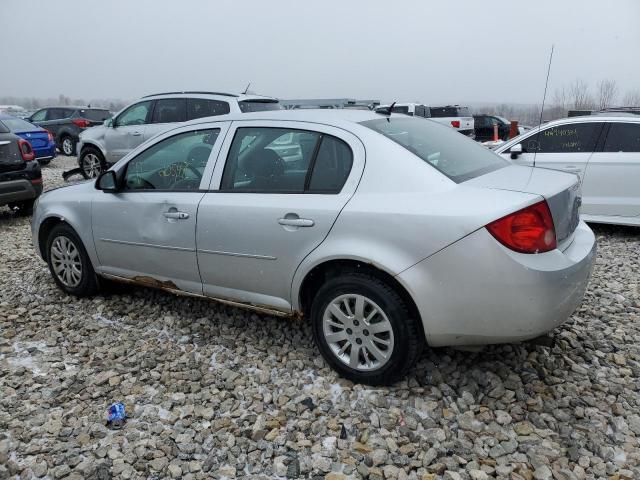 1G1AD5F55A7125358 - 2010 CHEVROLET COBALT 1LT SILVER photo 2