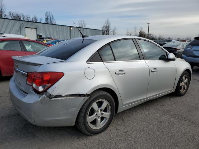 1G1PF5SCXC7308458 - 2012 CHEVROLET CRUZE LT SILVER photo 3