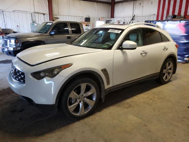 JN8BS1MWXAM830104 - 2010 INFINITI FX50 WHITE photo 1