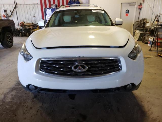 JN8BS1MWXAM830104 - 2010 INFINITI FX50 WHITE photo 5