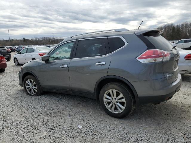 JN8AT2MV6GW133158 - 2016 NISSAN ROGUE S GRAY photo 2