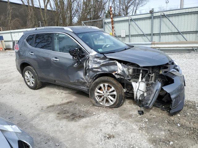 JN8AT2MV6GW133158 - 2016 NISSAN ROGUE S GRAY photo 4