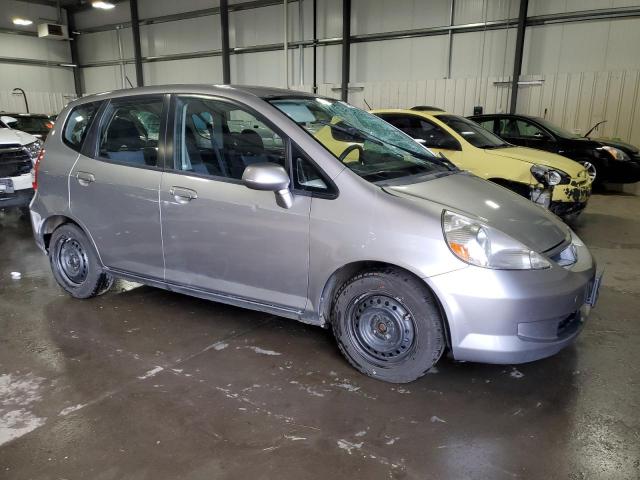 JHMGD37488S073967 - 2008 HONDA FIT SILVER photo 4