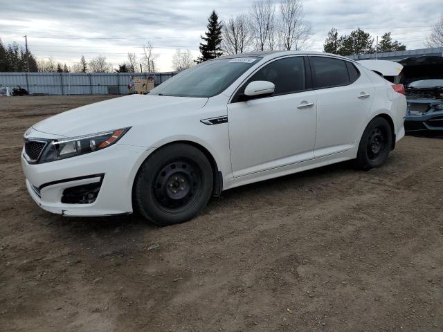 KNAGR4A65F5610399 - 2015 KIA OPTIMA SX WHITE photo 1