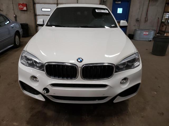 5UXKU2C55G0N83870 - 2016 BMW X6 XDRIVE35I WHITE photo 5