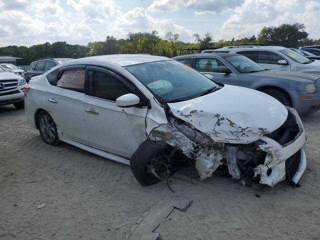 3N1AB7AP8DL683516 - 2013 NISSAN SENTRA S WHITE photo 4