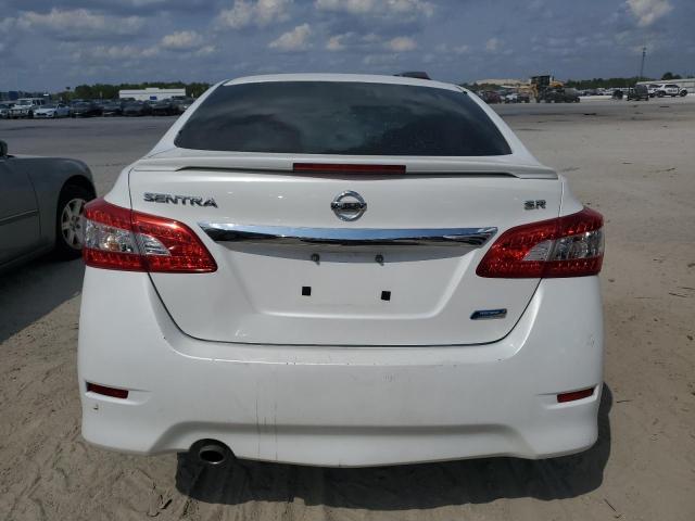 3N1AB7AP8DL683516 - 2013 NISSAN SENTRA S WHITE photo 6