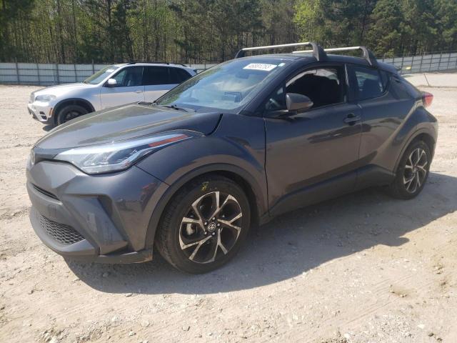 NMTKHMBX5MR134037 - 2021 TOYOTA C-HR XLE GRAY photo 1