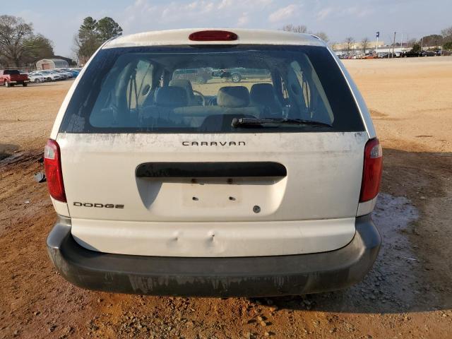 1D4GP25R95B316914 - 2005 DODGE CARAVAN SE WHITE photo 6