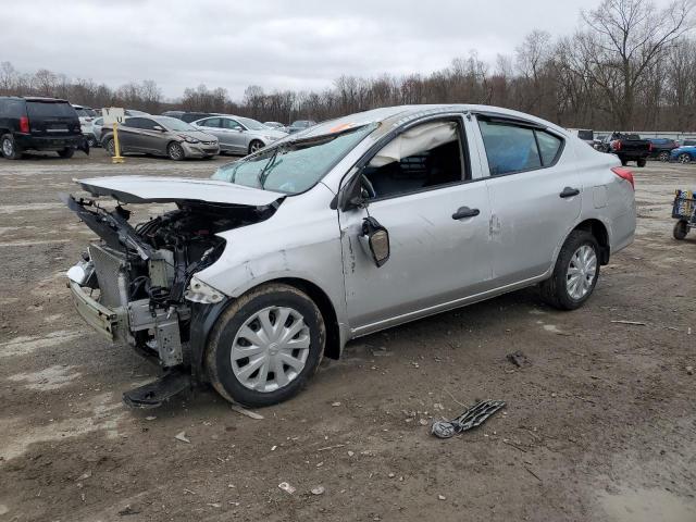 3N1CN7AP4KL818455 - 2019 NISSAN VERSA S SILVER photo 1