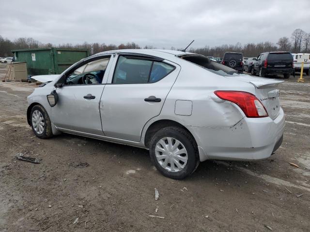 3N1CN7AP4KL818455 - 2019 NISSAN VERSA S SILVER photo 2